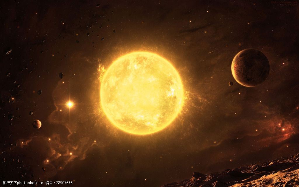 关键词:科幻宇宙太阳背景 科幻 大气 宇宙 太阳系 光芒 星球 海报