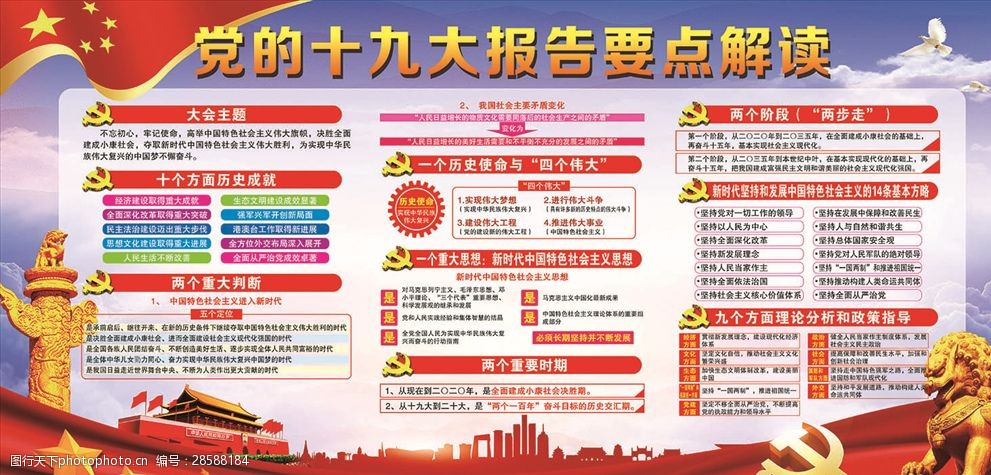 党的十九大报告要点解析
