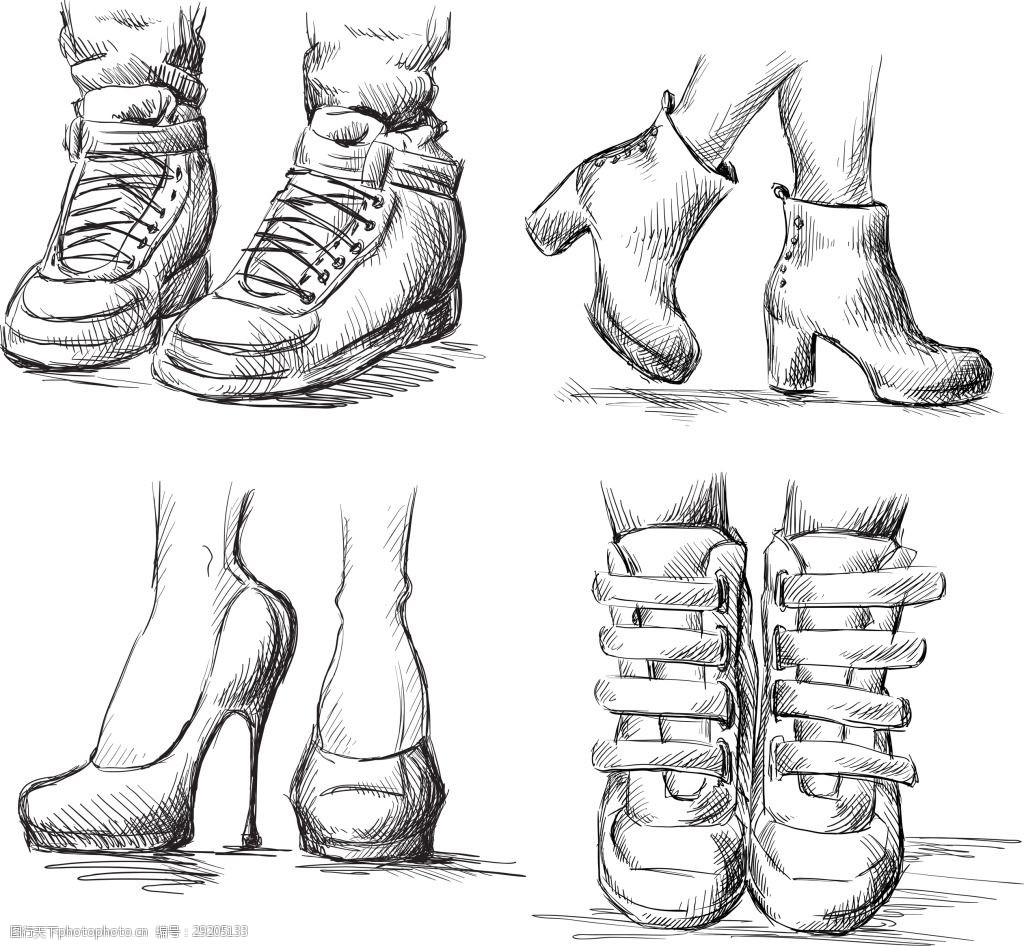 手绘鞋履|服装|鞋类|SoooooLo - 原创作品 - 站酷 (ZCOOL)