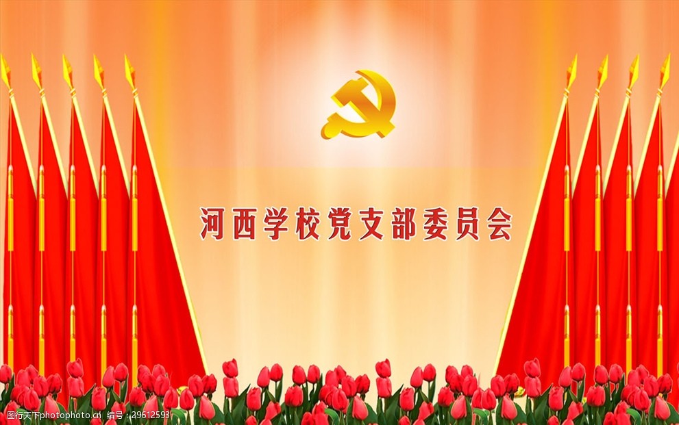 学校党支部背景