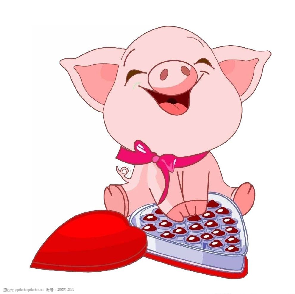关键词:可爱卡通猪 猪宝宝 pig 微笑猪 爱心猪 n动物世界 设计 生物