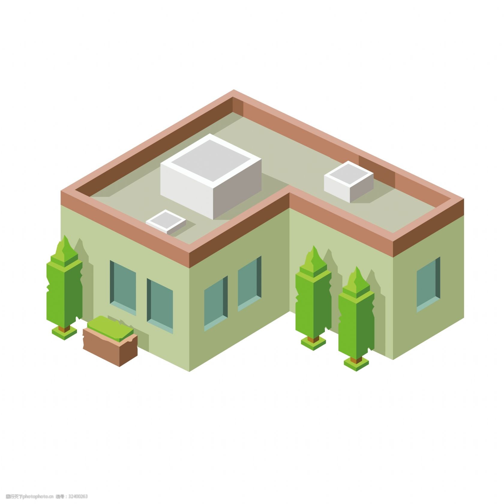 关键词:25d方块房子矢量素材 卡通 卡通房子 房子 25d房子 方块绿植