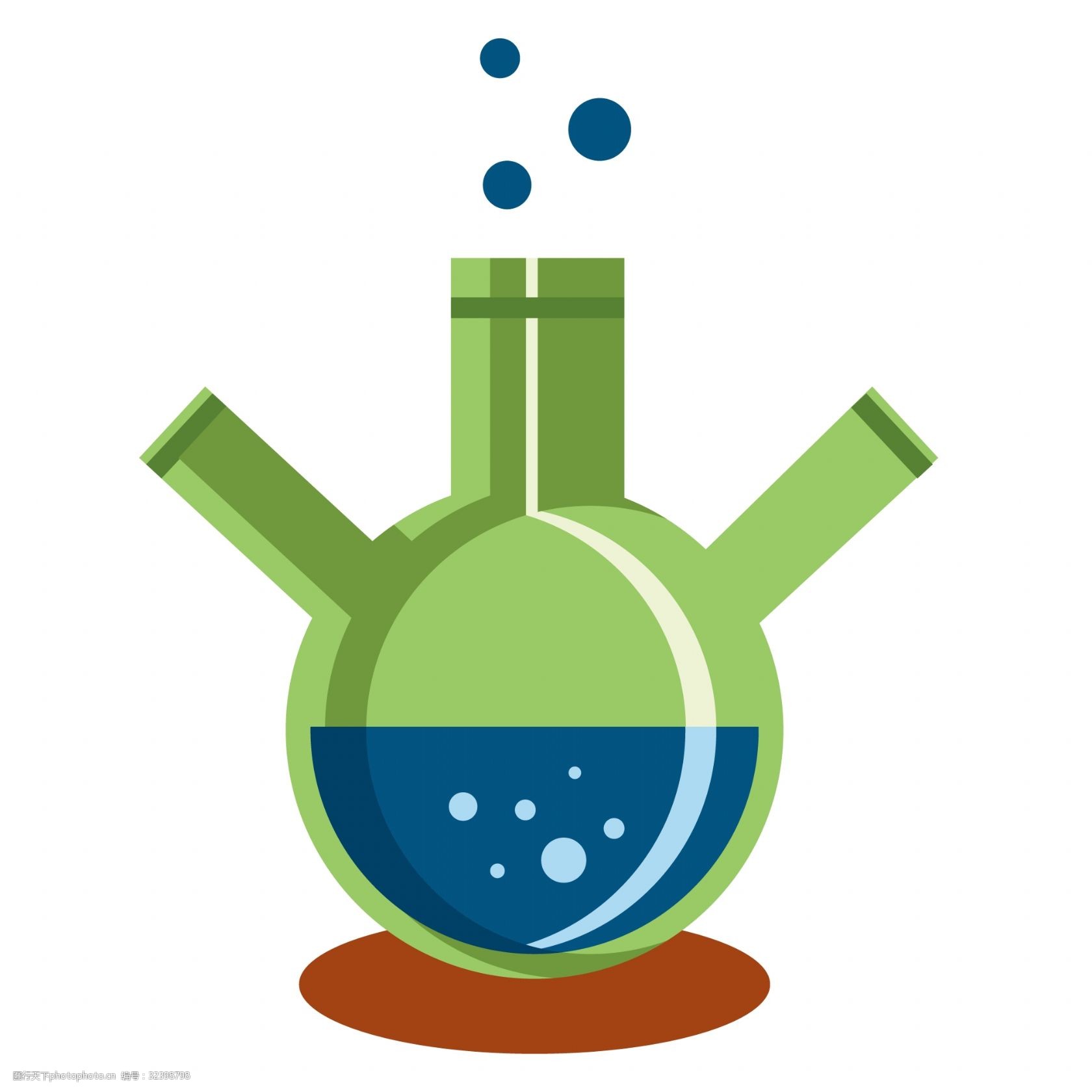 烧杯元素 化学教学量筒 化学 化学器材 化学课堂 化学仪器 仪器图案