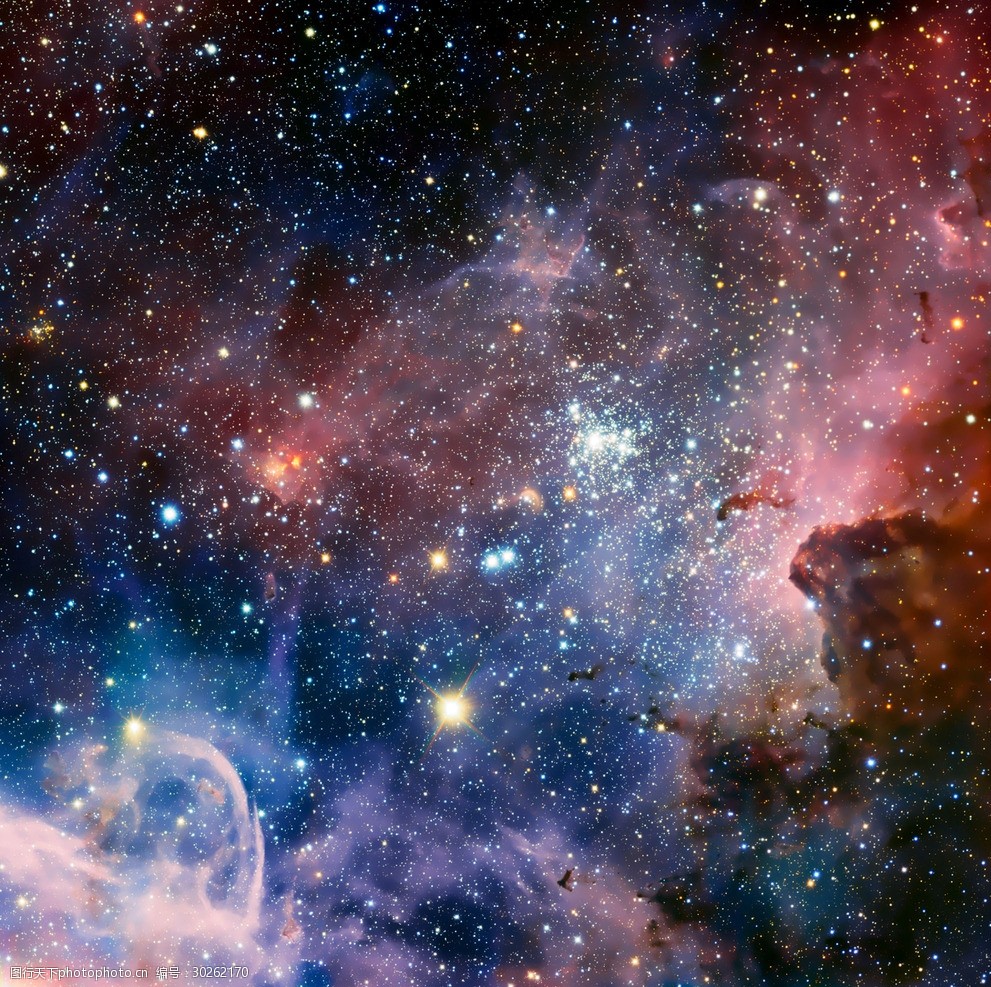 星空夜景星座背景桌面