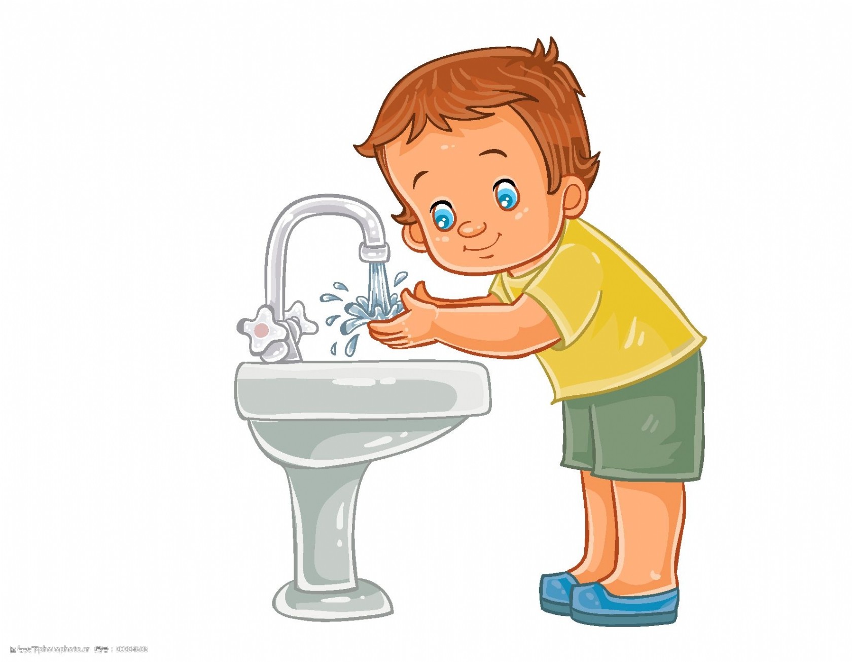 关键词:手绘人物洗手元素 手绘 卡通 人物洗手 讲卫生 ai元素 免扣