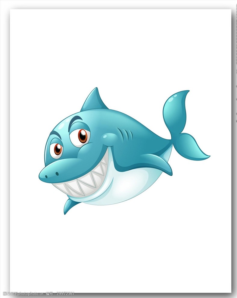 卡通 海洋动物 章鱼 鲨鱼 剑鱼 海豚 鳗鱼 设计 动漫动画 其他 ai