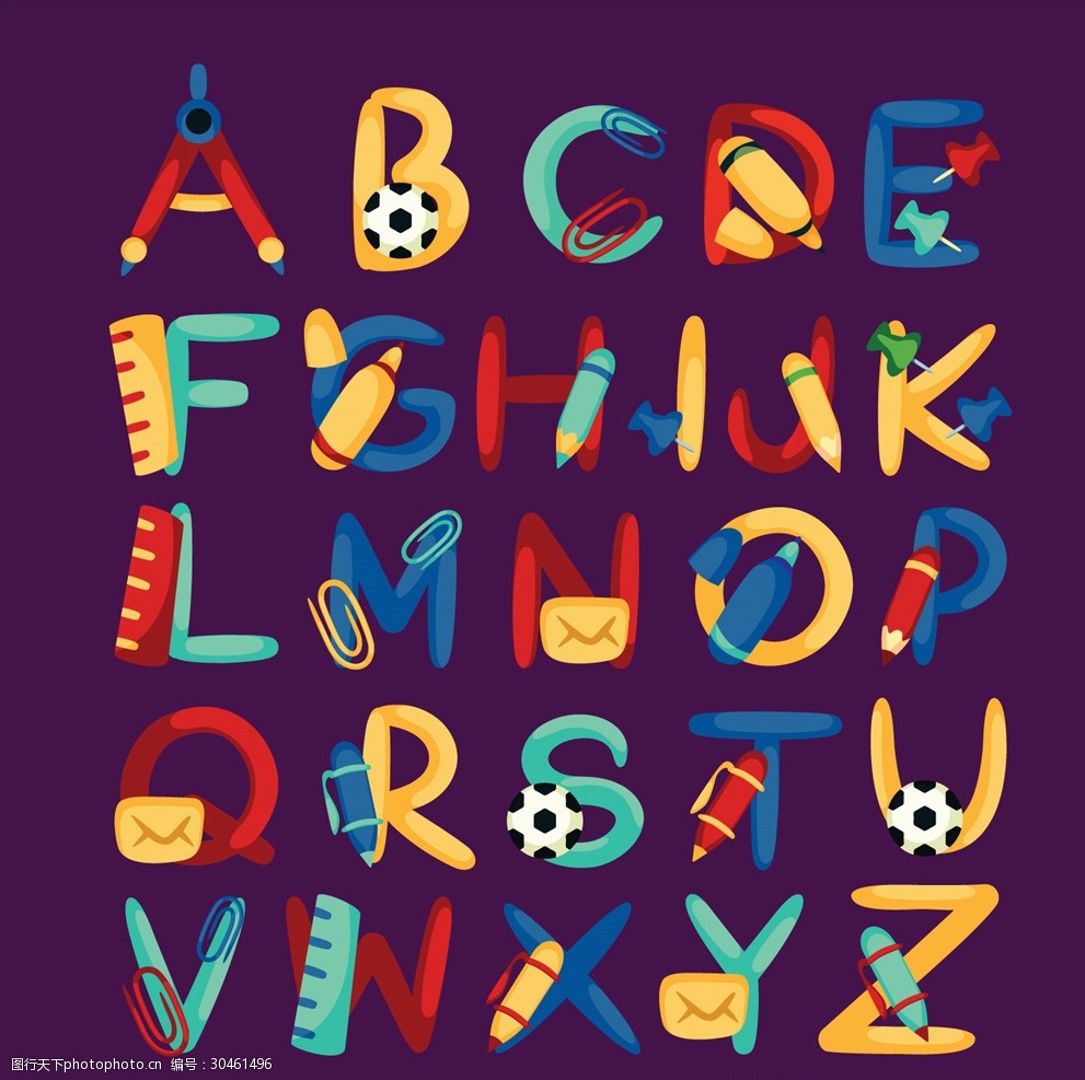 英文字母设计 创意字体 字母 字体 矢量 英文字体 图标标签logo设计