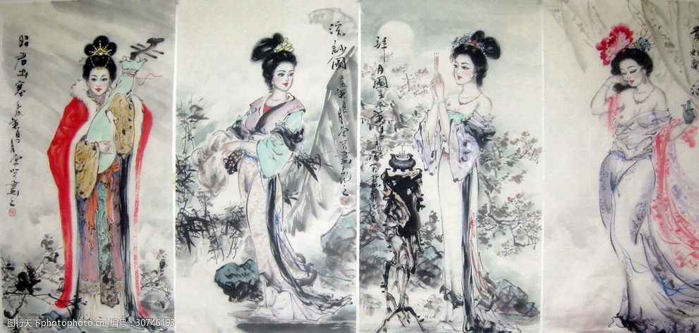 中国古典四大美女