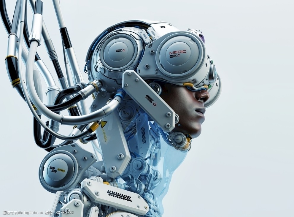 机械战士 机器人 机器 战斗机器人游 动漫卡通人物 智能机器人 未来