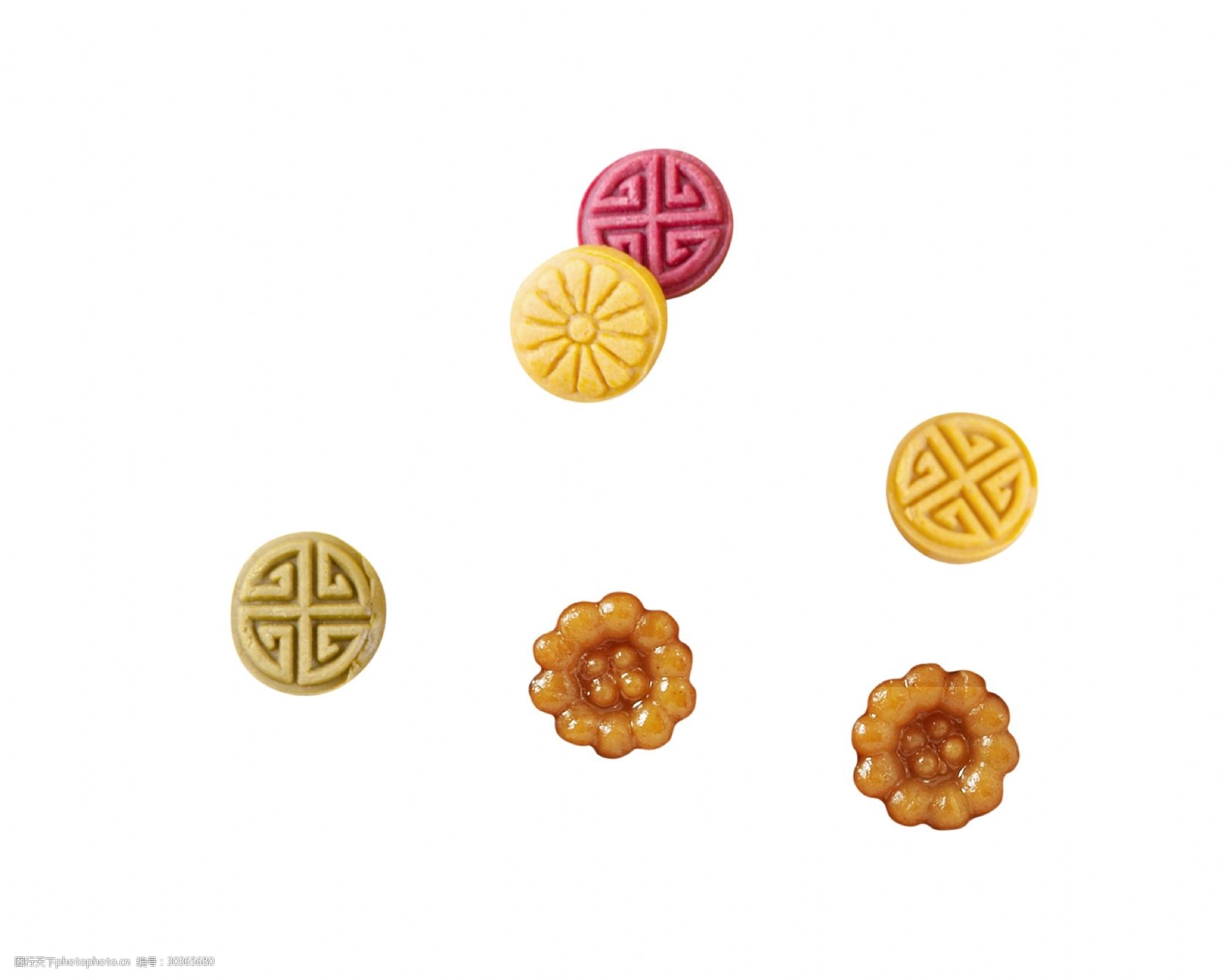 中秋 月饼 装饰 中秋节 中国风 精致 糕点 复古花纹