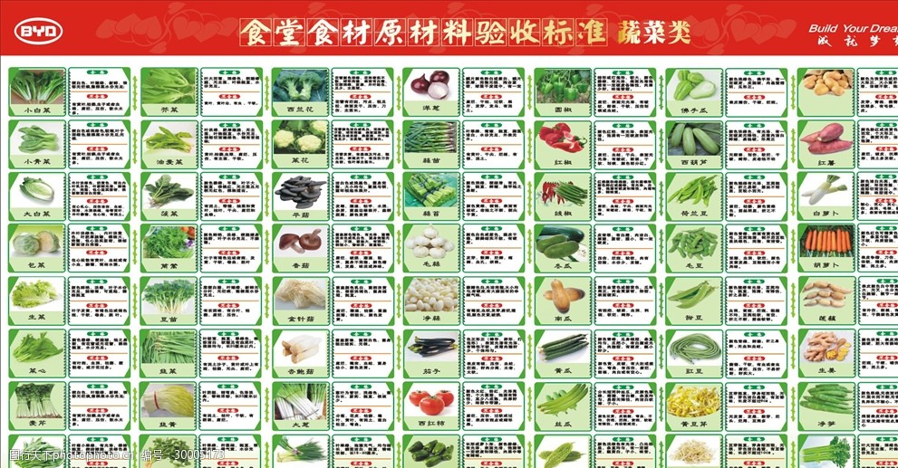 关键词:蔬菜验收标准 蔬菜验收 蔬菜合格标准 蔬菜大全 蔬菜种类 展板