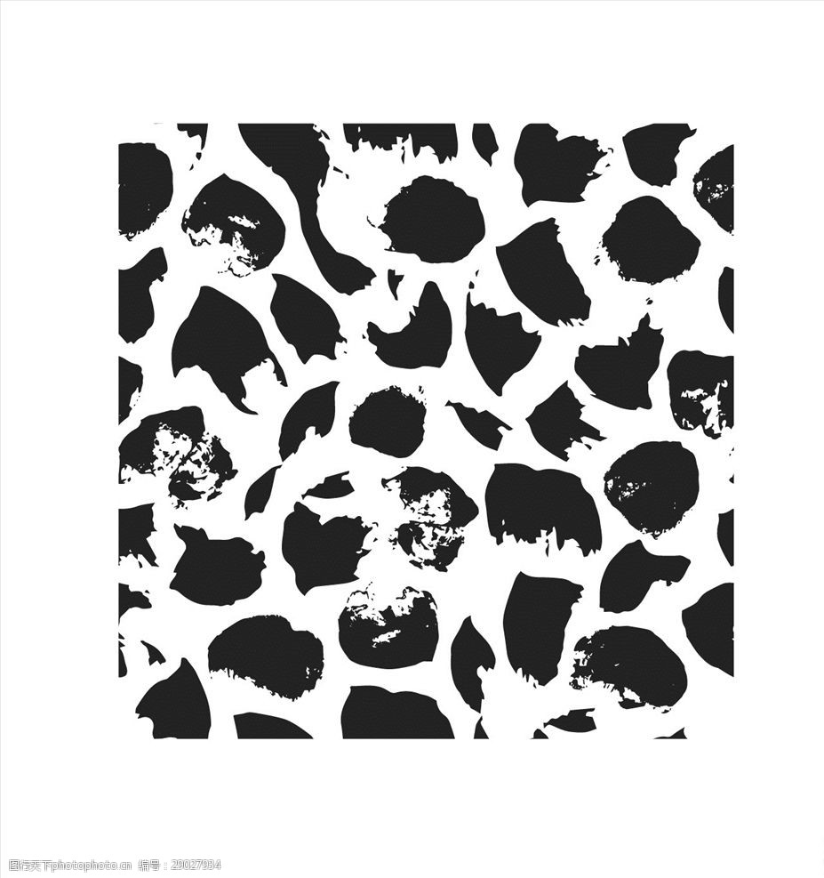 黑白底纹矢量图下载