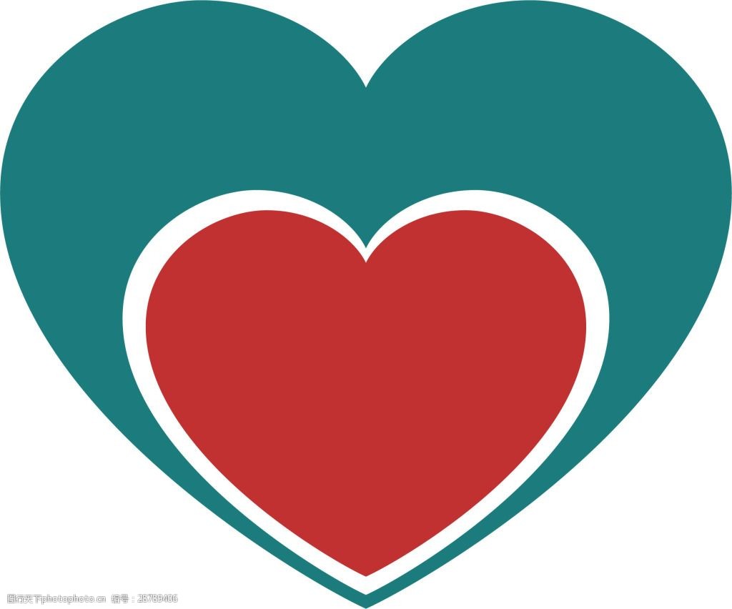 创意红心png元素素材