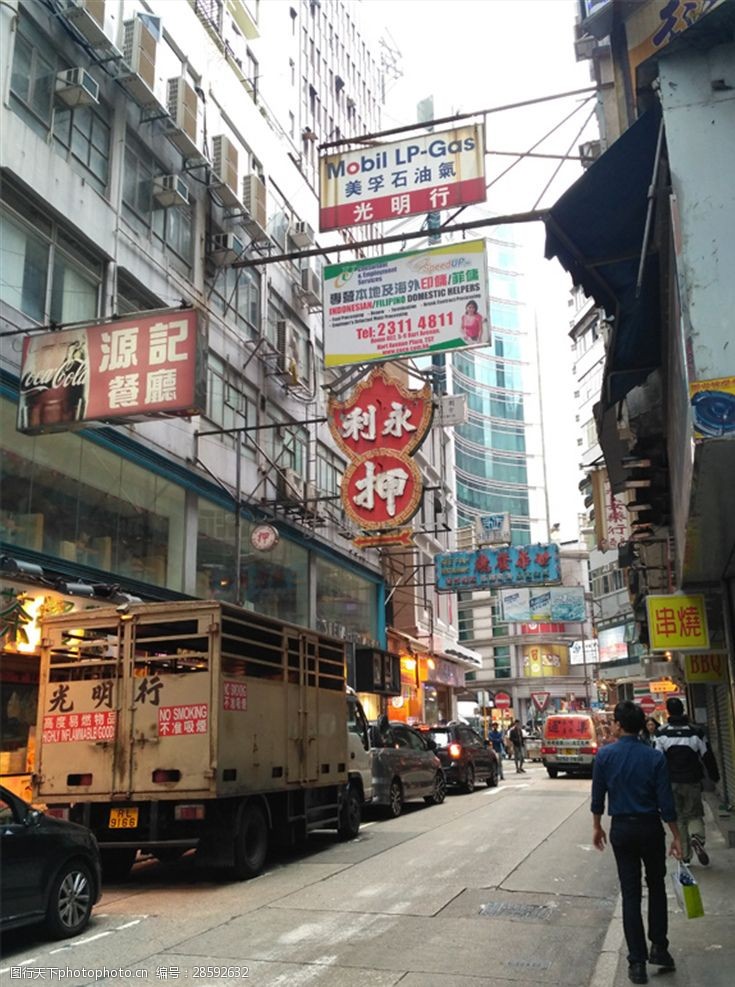 香港街道图片 图行天下素材网