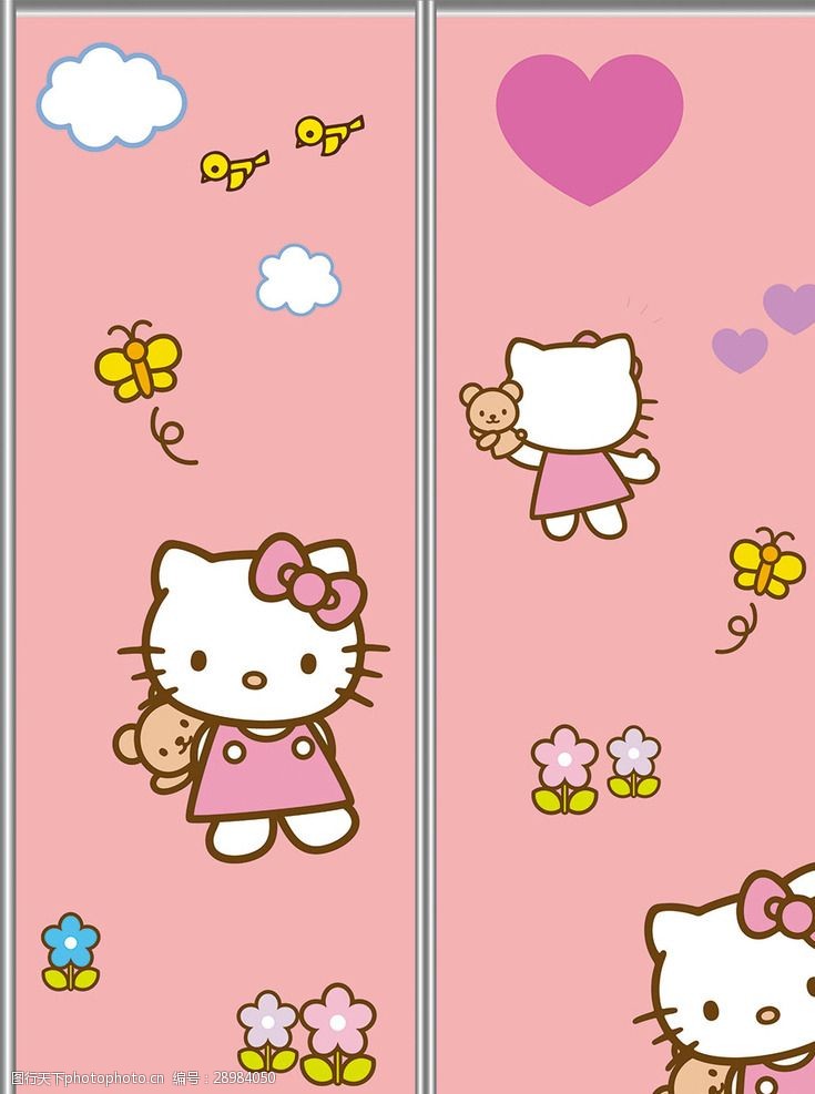 hellokitty移门图案