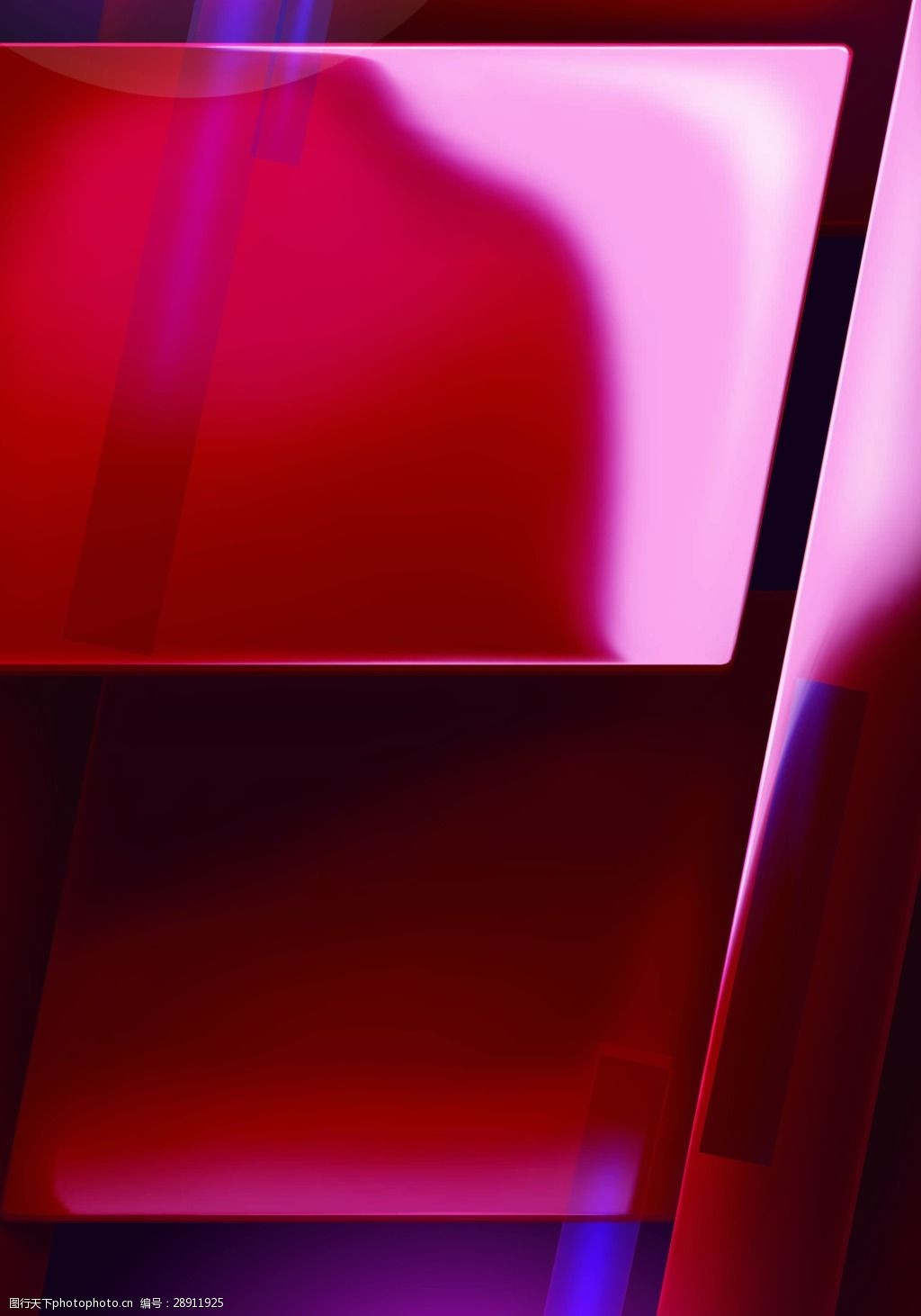 红色渐变背景模版