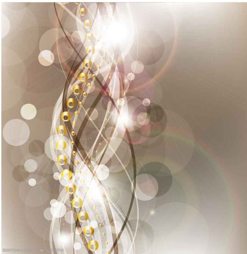 璀璨星光闪耀背景矢量素材