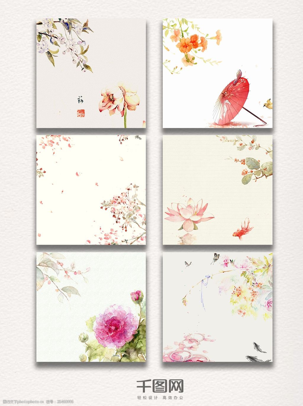 唯美古风电商淘宝主图背景图片-图行天下图库