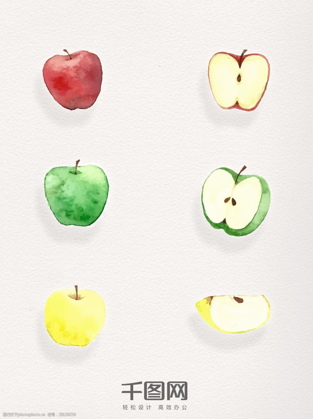 关键词:手绘卡通平安夜平安果 卡通 手绘 水彩 苹果 红苹果 绿苹果 黄