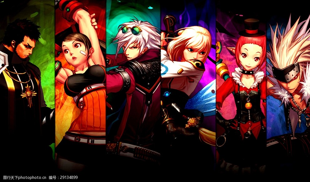 动漫卡通 动漫人物 关键词:格斗家 地下城与勇士 风一样的勇士 dnf