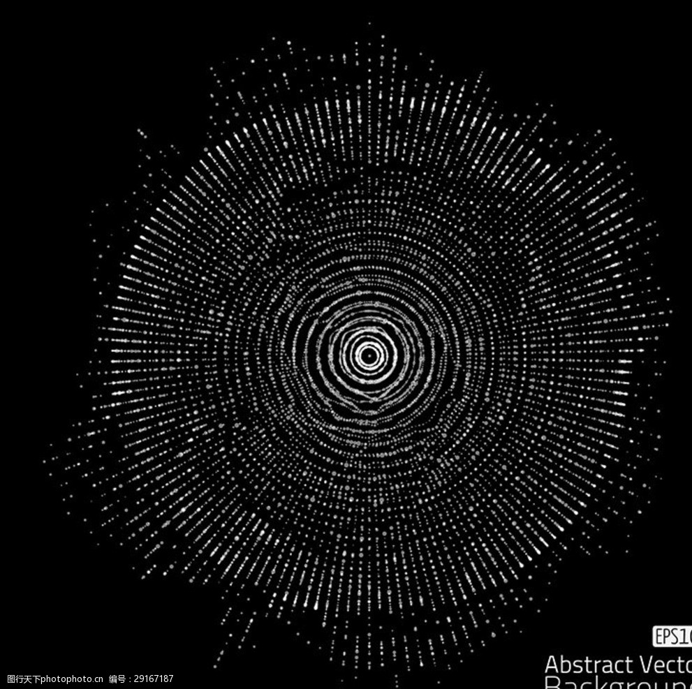 矢量点状地球旋转素材