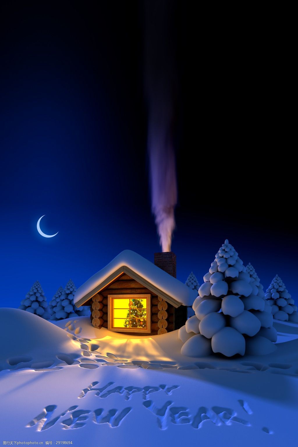 关键词:蓝色漂亮简约圣诞背景 蓝色 漂亮 月亮 房子 冬季 冬天 圣诞节