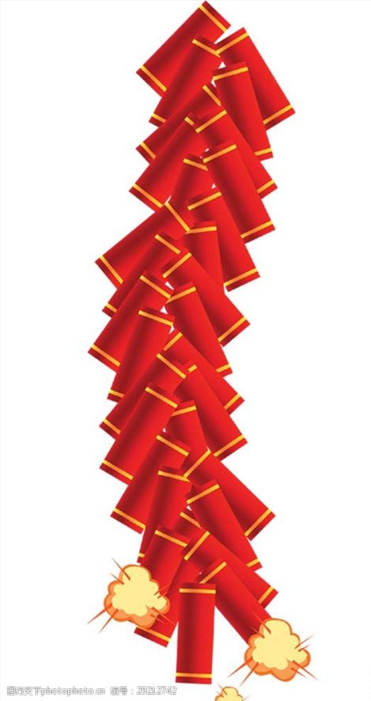 2018中国吉祥鞭炮素材