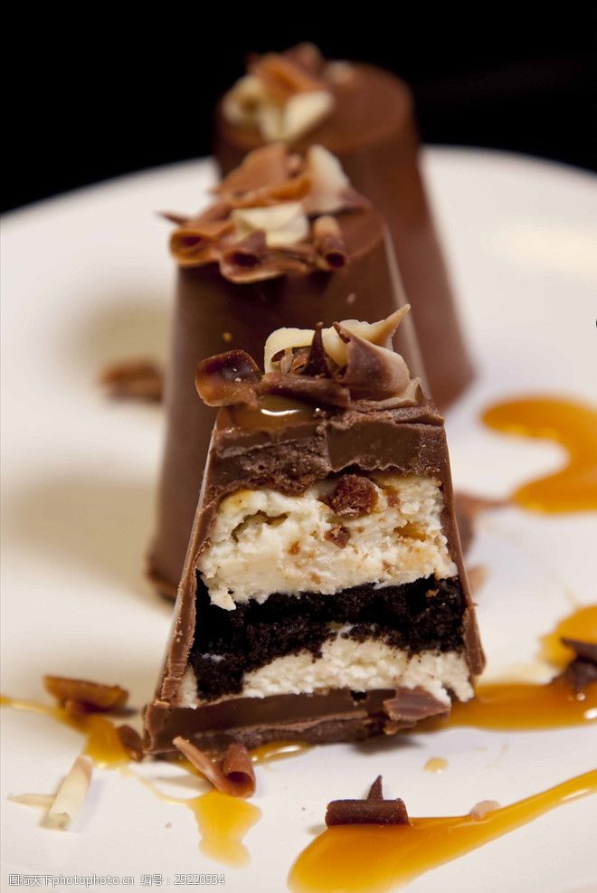 巧克力夹心脆皮蛋糕