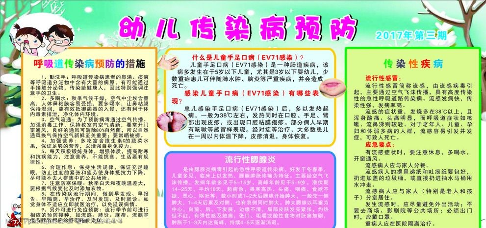 幼儿园传染病宣传