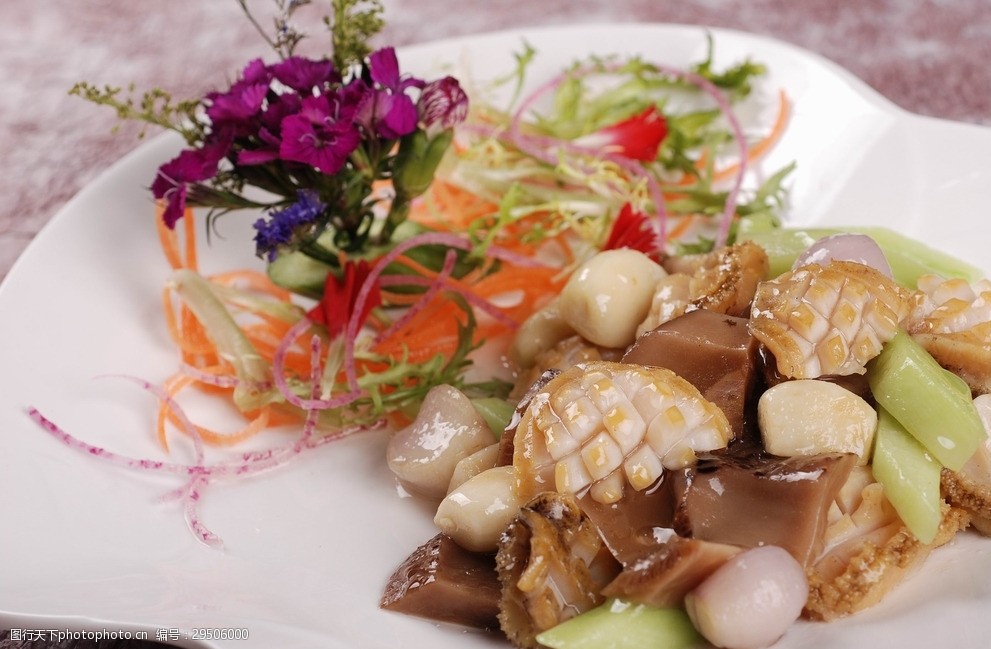 兰度炒鲍鱼仔蒜香鲍鱼