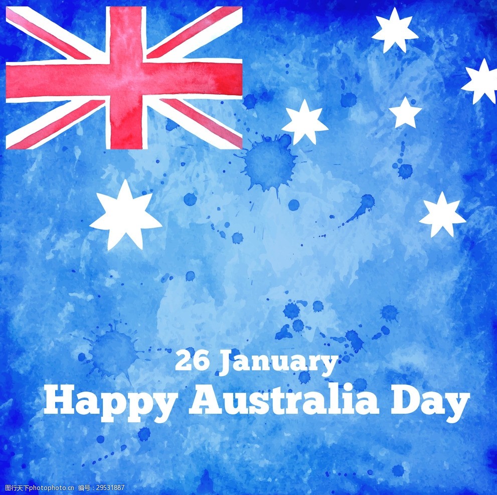 澳大利亚国庆日背景