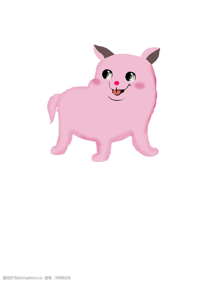 关键词:可爱粉色小狗 小狗 动物 插画 儿童 狗狗 粉色 可爱 家纺 服装