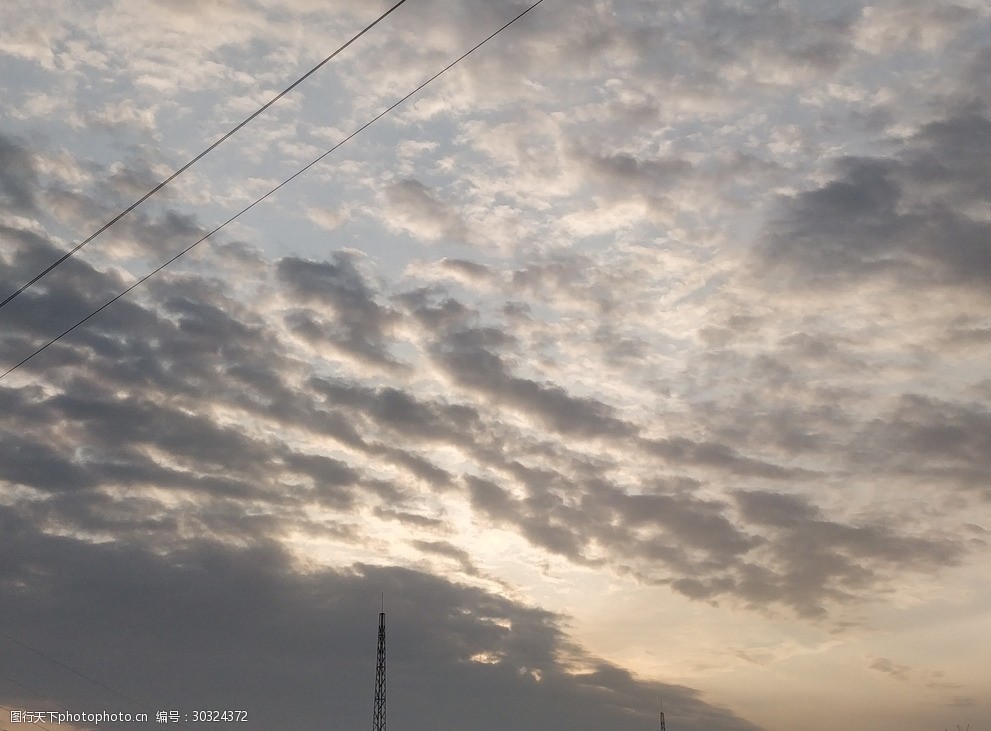 下午天空灰色天空