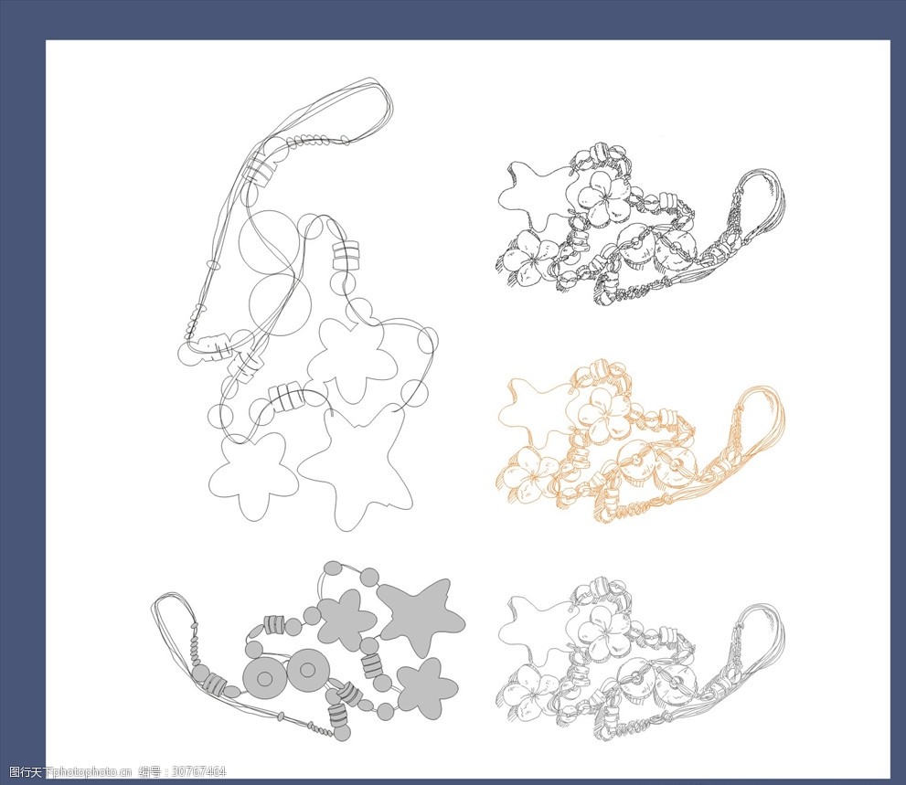 关键词:挂链饰品线稿图 挂链饰品 线稿图 装饰品 星星 圆环 c卡通素材
