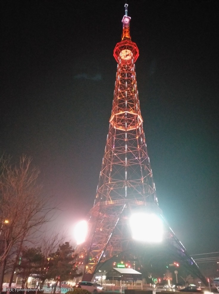 電視塔夜景