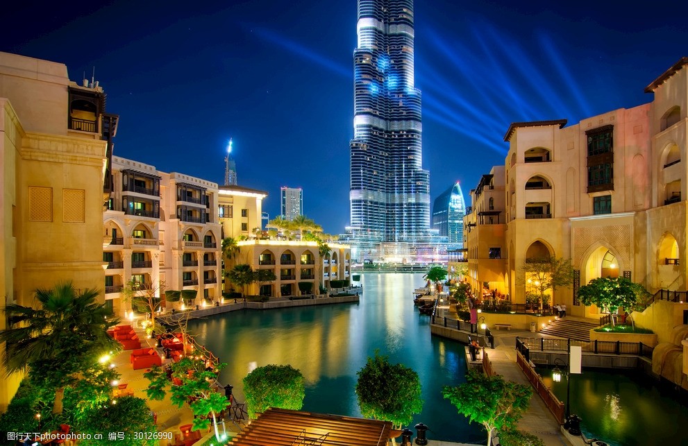 迪拜风景图片 图行天下素材网