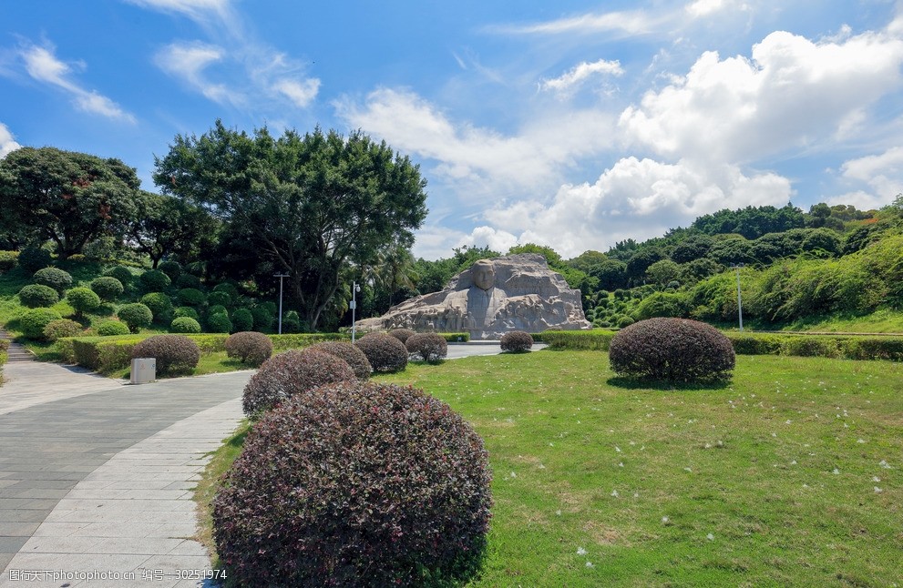 深圳中山公園花壇