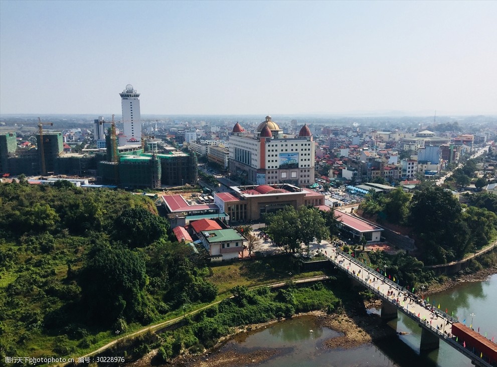 东兴口岸中越友谊大桥芒街