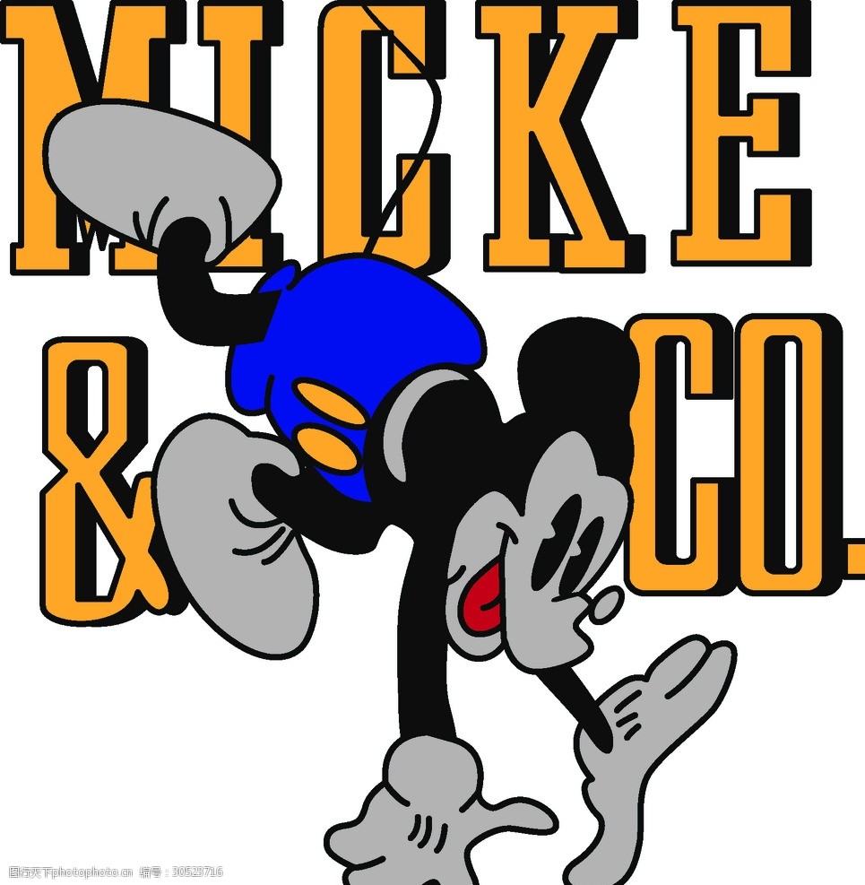 字母micke米奇
