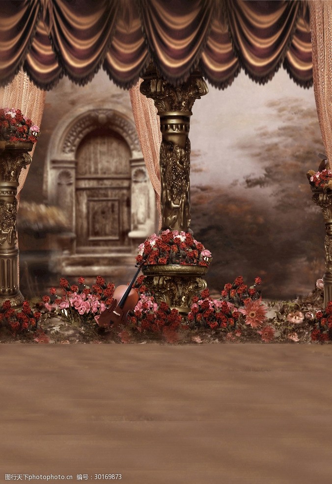 影楼背景模板摄影背景设计