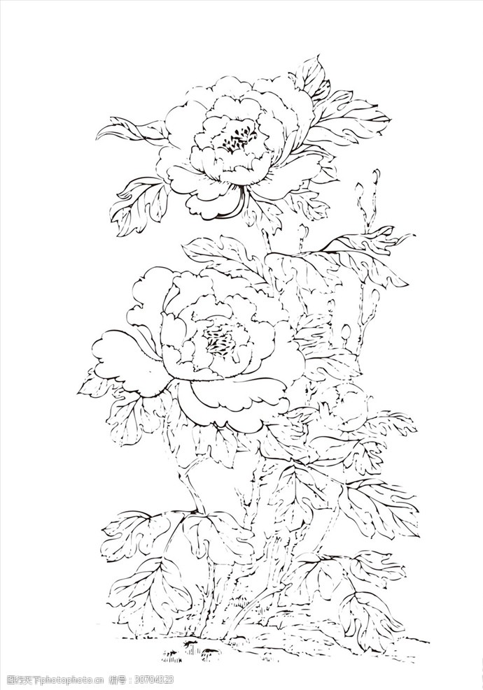古典花瓶花纹图片 图行天下素材网