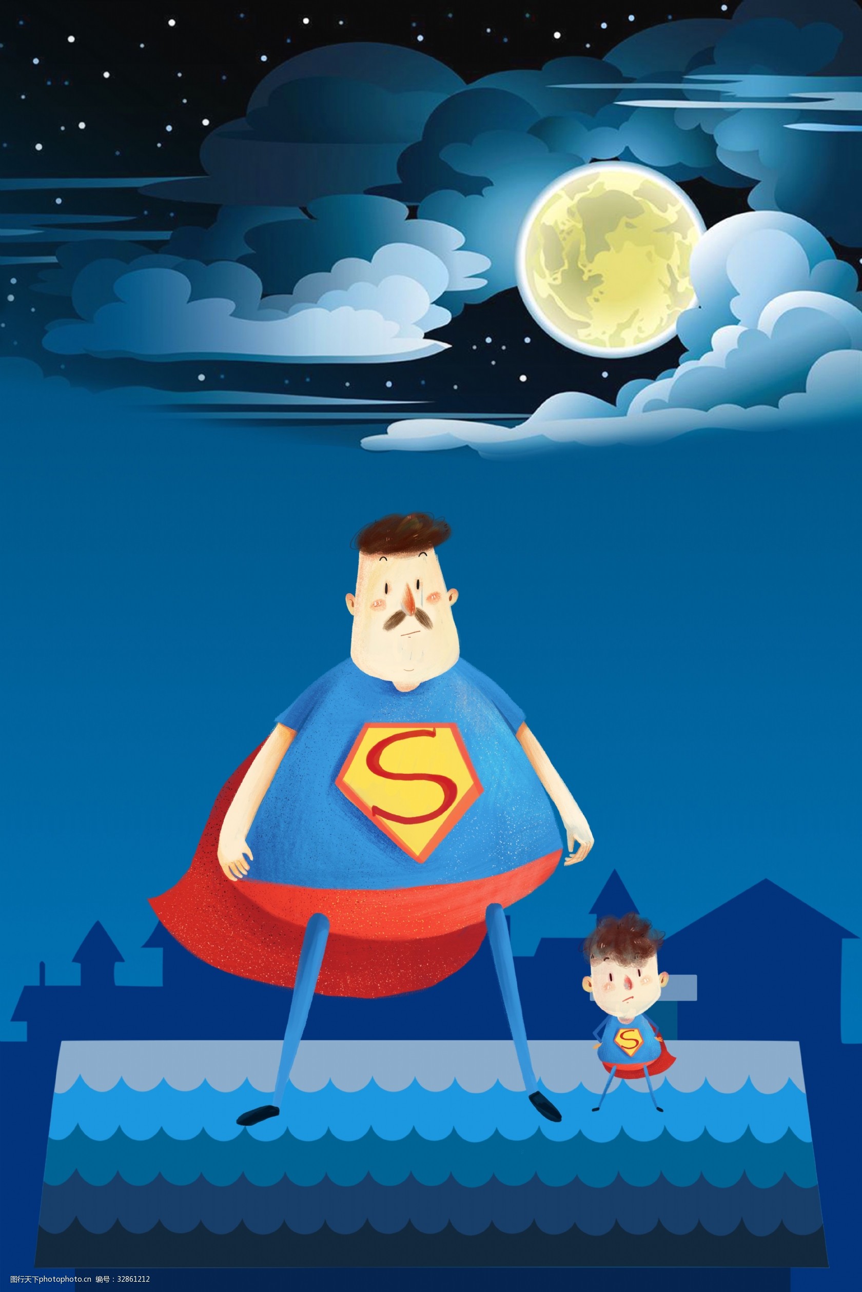 超人爸爸设计图__海报设计_广告设计_设计图库_昵图网nipic.com