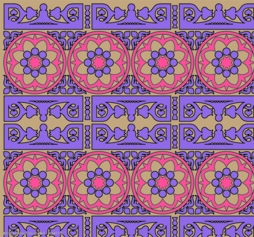 数码印花面料花纹时尚图案