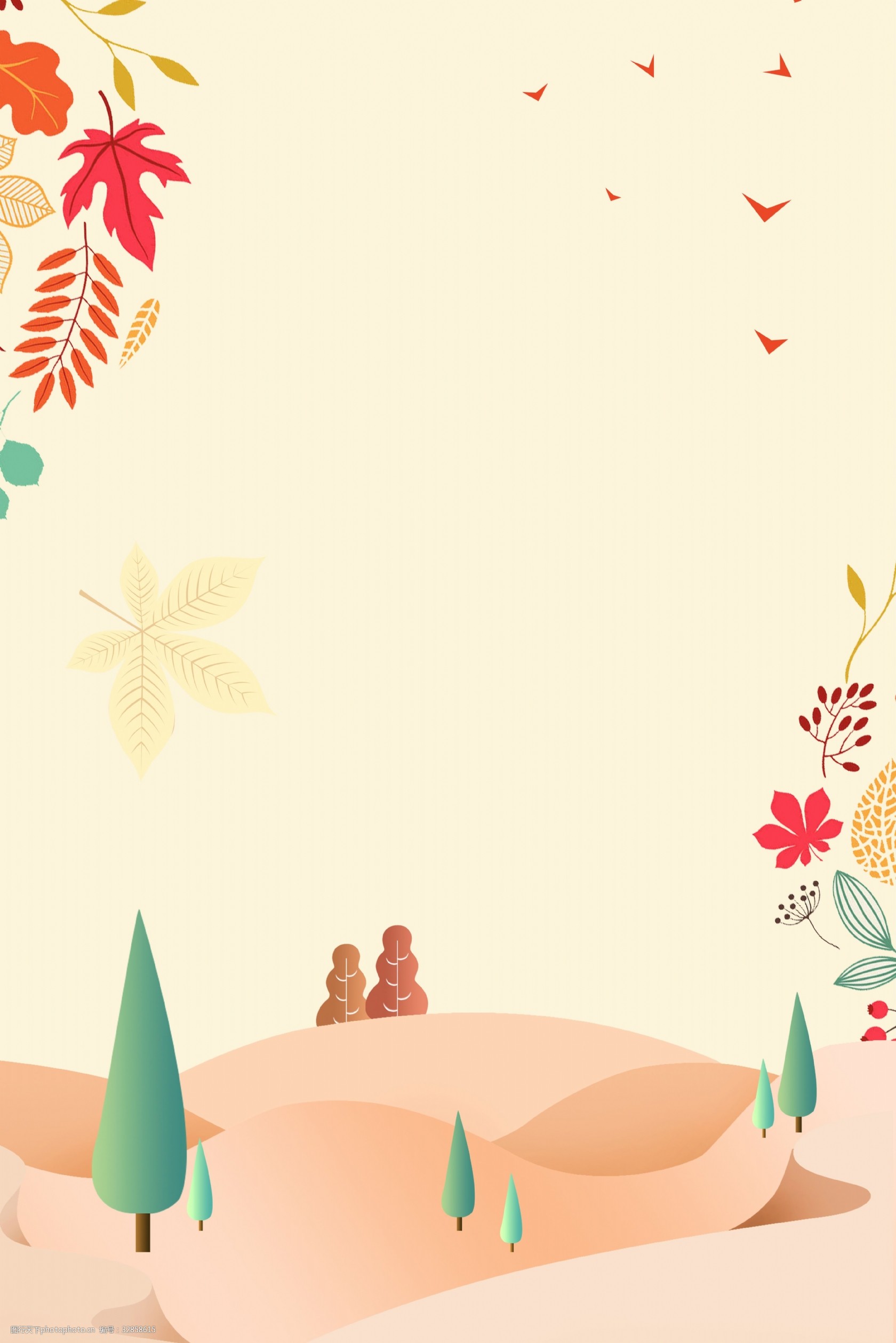 关键词:立秋秋季落叶海报 立秋 秋季 秋天 黄叶 落叶 海报 树叶 清新