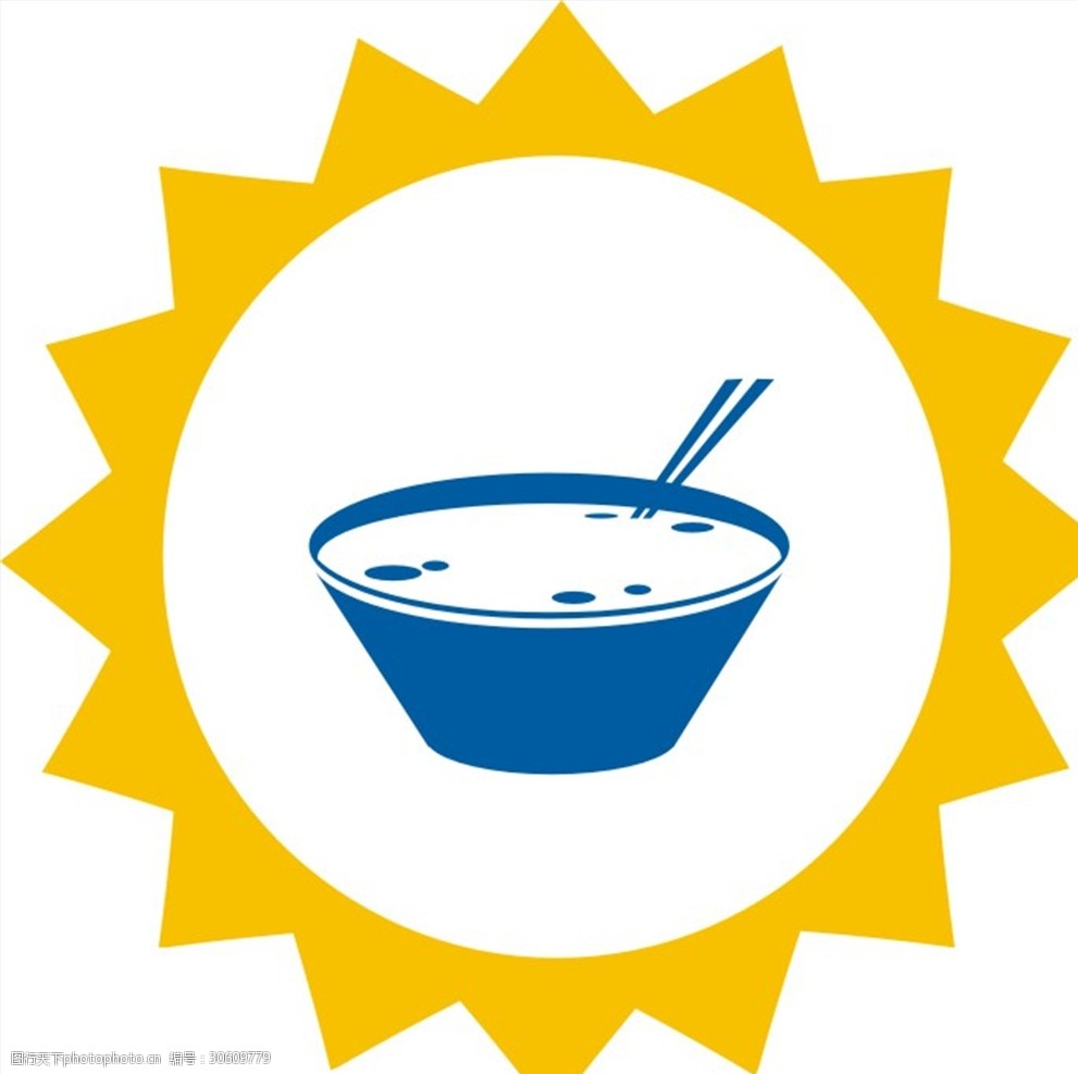 圆形多角图标标识