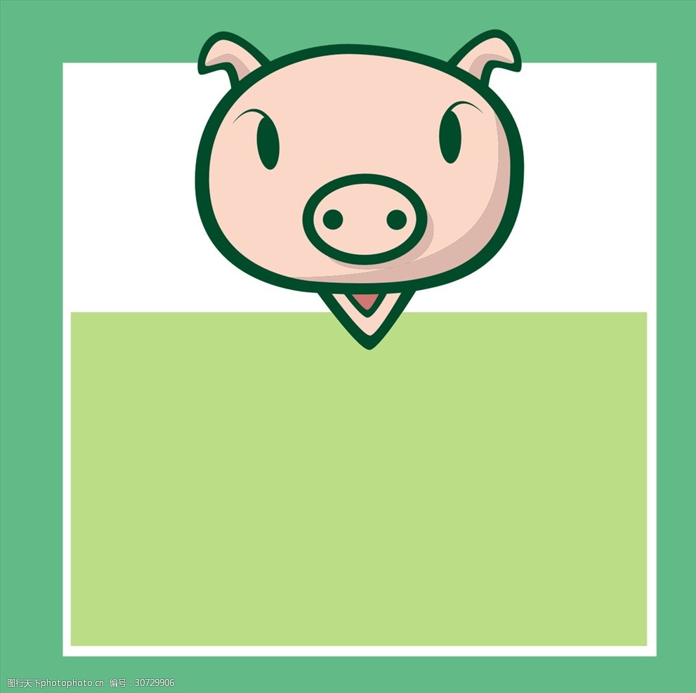 卡通动物图标标识图片-图行天下图库