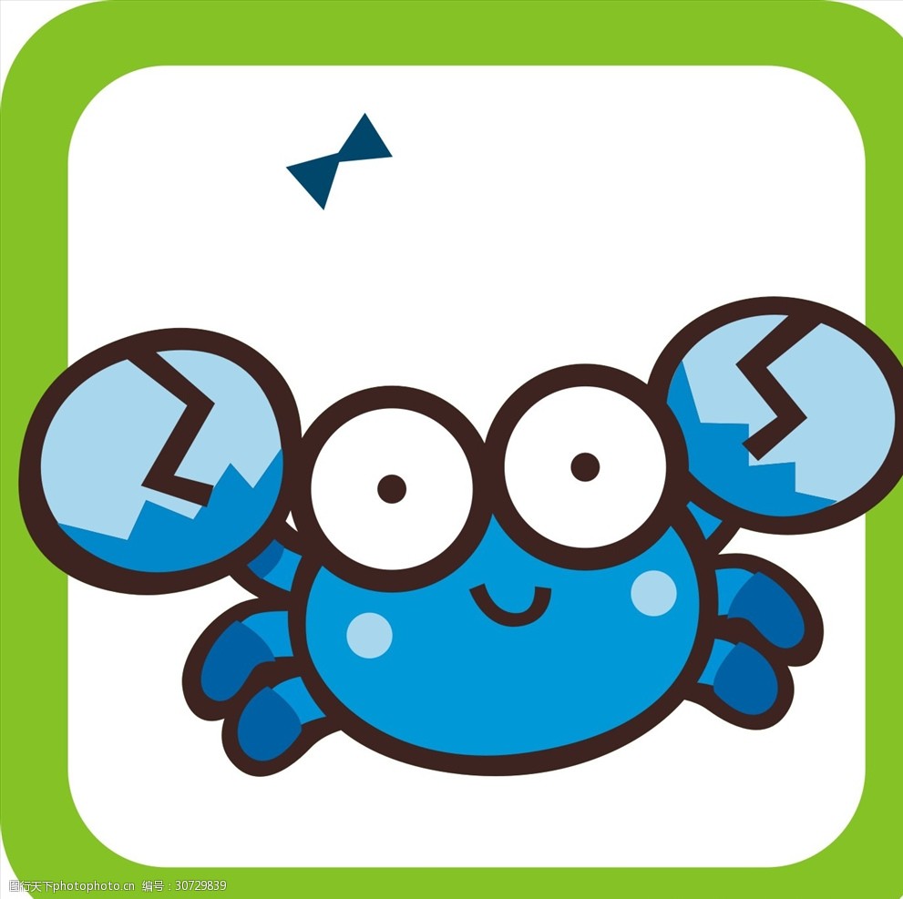 卡通动物图标标识图片-图行天下图库