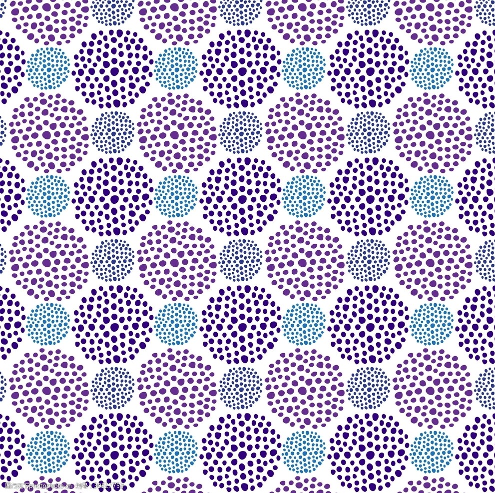 抽象几何印花图案