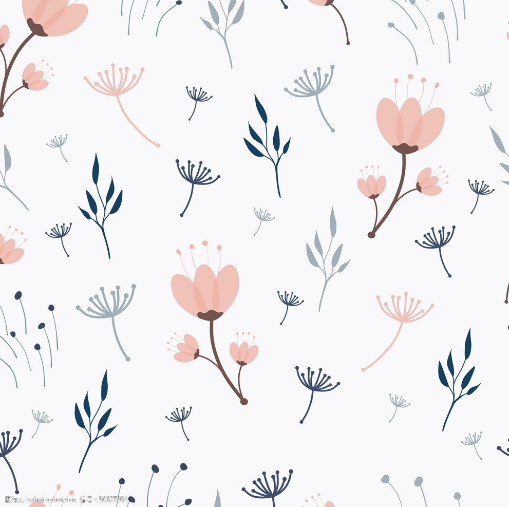 无缝面料印花图案