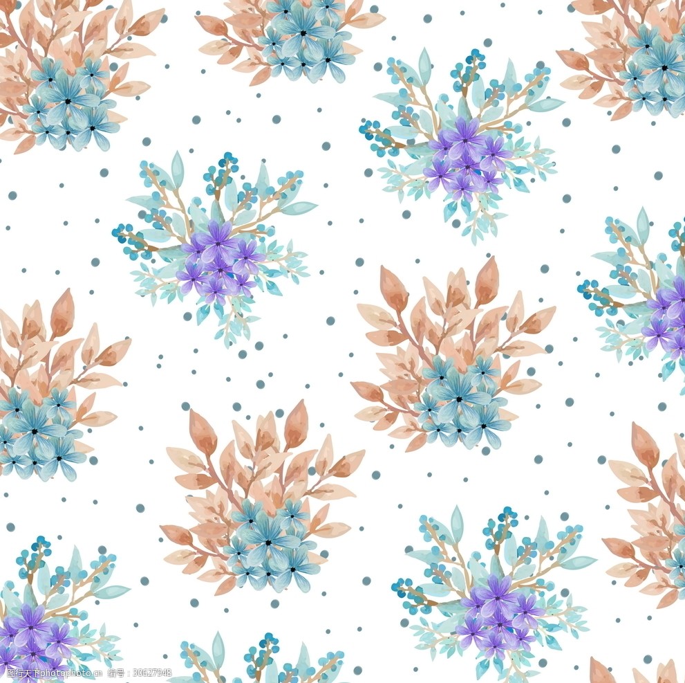 无缝面料印花图案